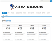 Tablet Screenshot of fastcccam.com